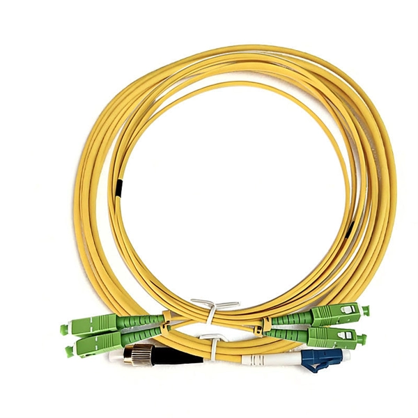 How to suspend optical fiber cables in a flexible manner