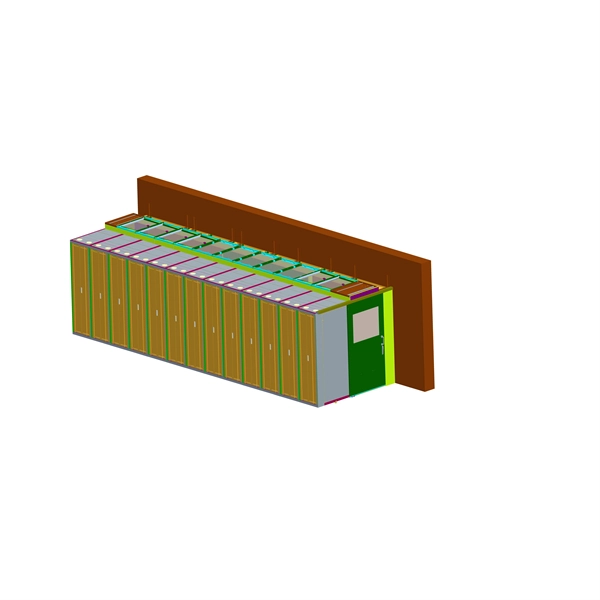 Dual-circuit power supply to the distribution box
