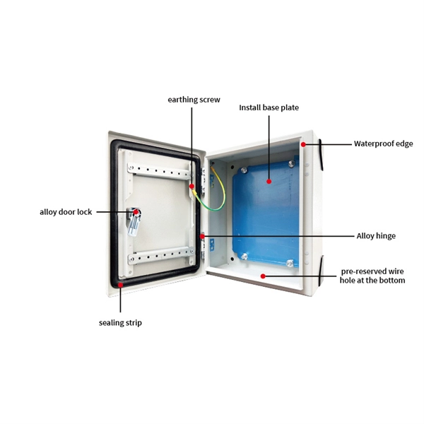 How to connect a network to a double-layer cable tray 